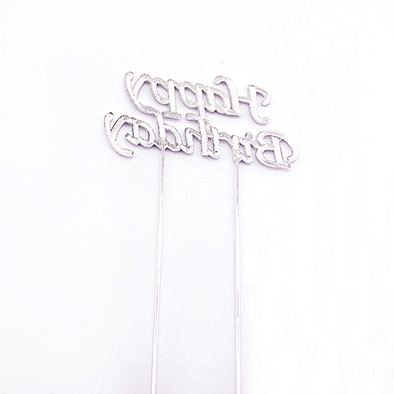 Bling Cake Topper Happy Birthday crystal Topper Birthday Party Cake Decoration