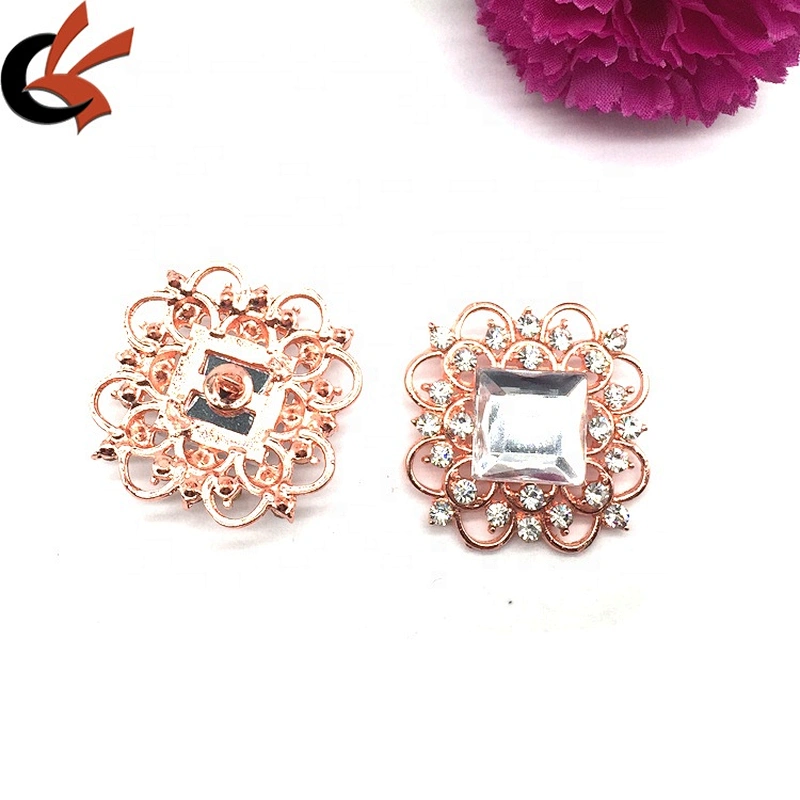Wholesale Fashion creative high-grade garment crystal button rhinestone buttons For DIY crafts decoration