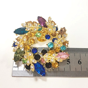Customized crystal  shoes buckle shoes clips on shoe accessories for women