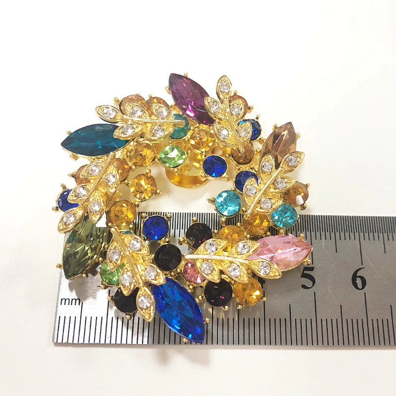Customized crystal  shoes buckle shoes clips on shoe accessories for women