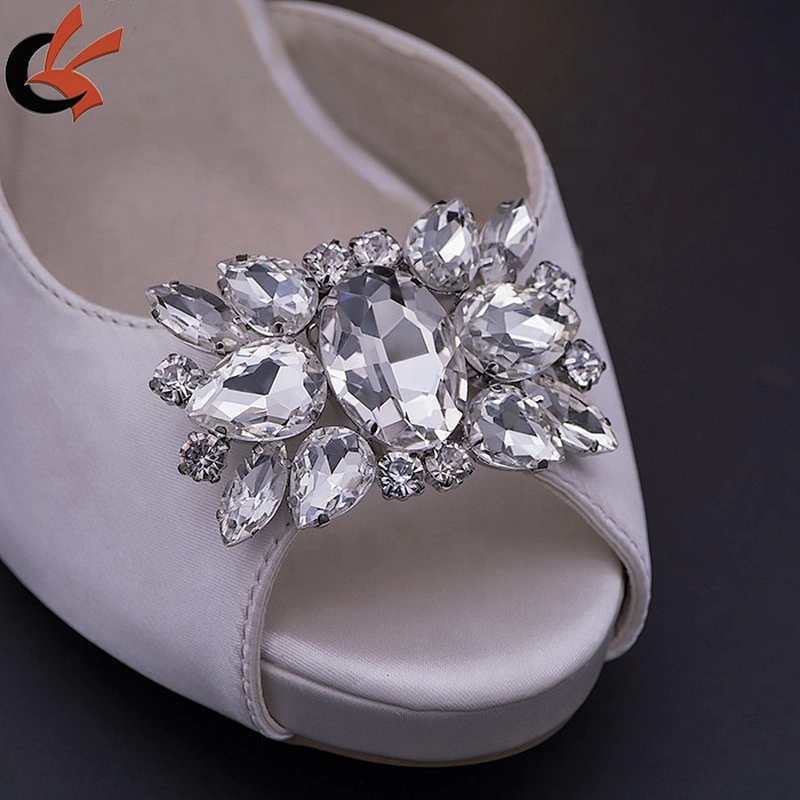 2019 crystal rhinestone wedding shoe clip jewel clip for shoe,heels