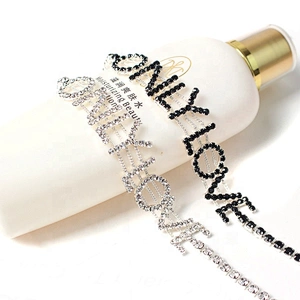 wholesale custom wedding sexy dress crystal rhinestone bra straps