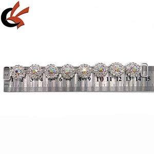 Custom Jewelry Diamond Shinny Bikini  connector for Women swimwear decoration