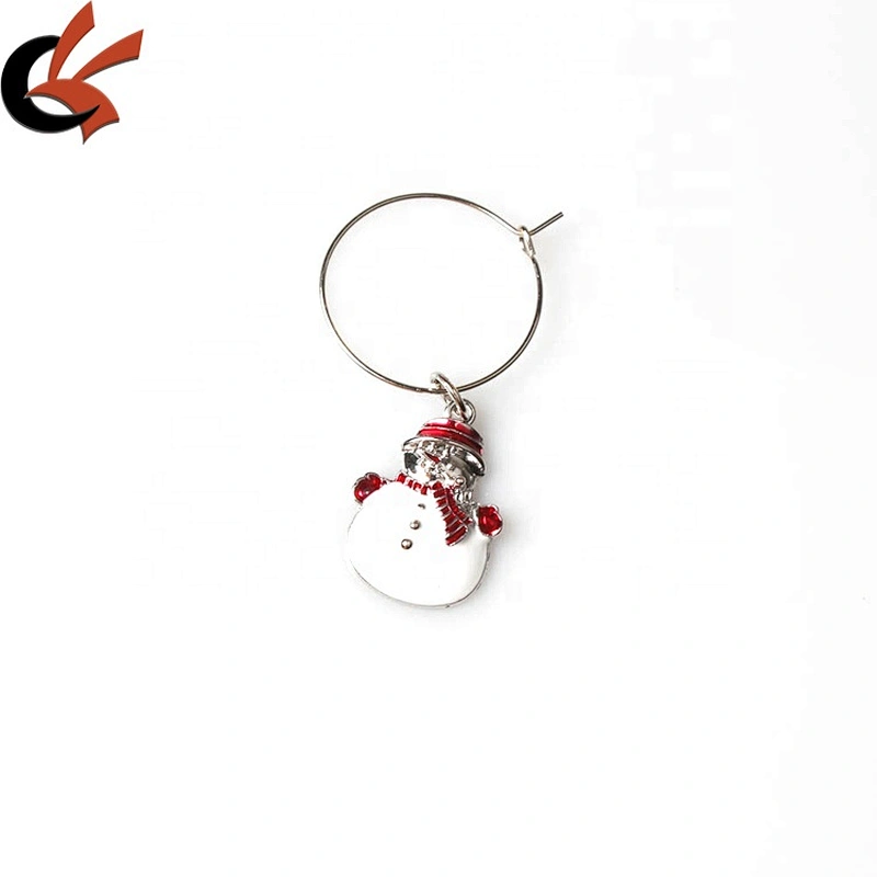 Christmas stock up 6pcs of set 6 wine glass charms for Bar Xmas party wine glass charms
