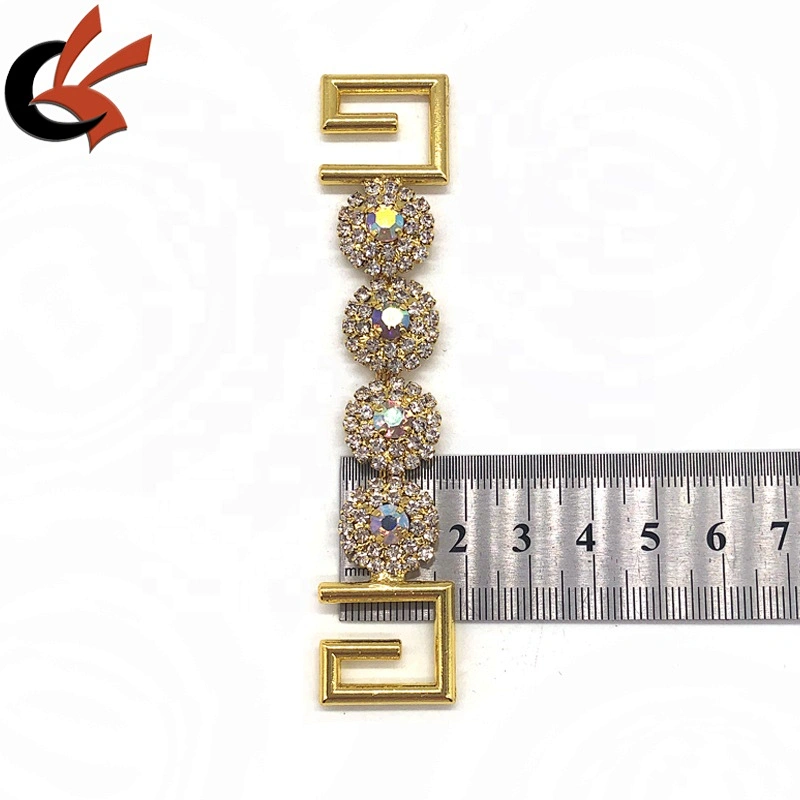 Shining Bikini Swimwear Rhinestone Connector Chain Buckle