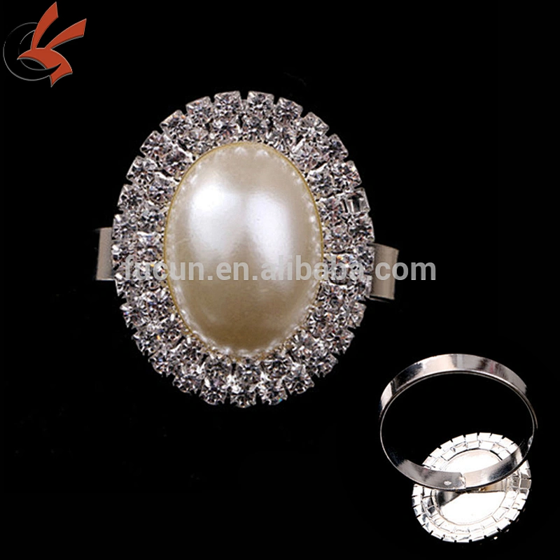 Wedding Table Decor Wedding Napkin Holder Crystal Rhinestone Napkin Ring