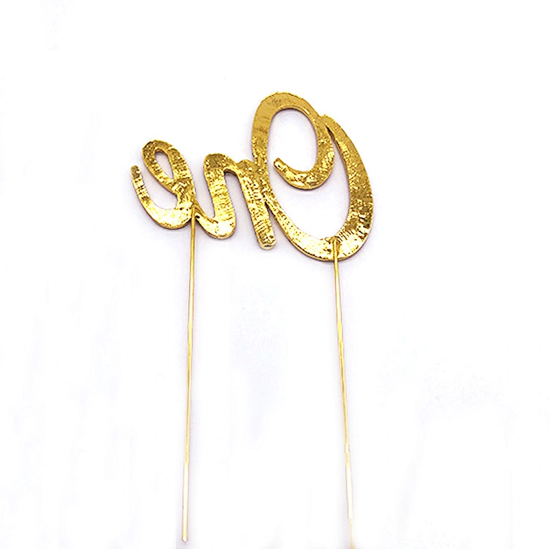 One year old birthday party Rhinestone  Number cake accessories cake topper