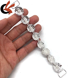 Custom Jewelry Diamond Shinny Bikini  connector for Women swimwear decoration