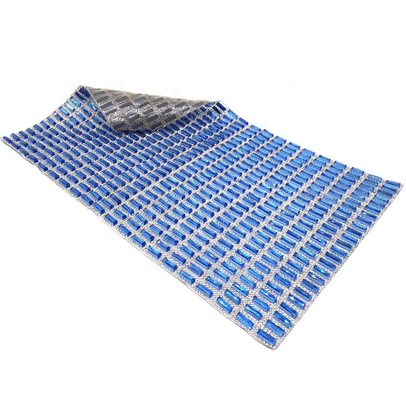 Hot sale custom your own article hot melt self adhesive diamond glue hot fix rhinestone sheet