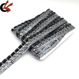 Costume Accessories Dress Decorating Supply Hot Fix Base Rhinestone Trim for Wholesale Dancing Dress
