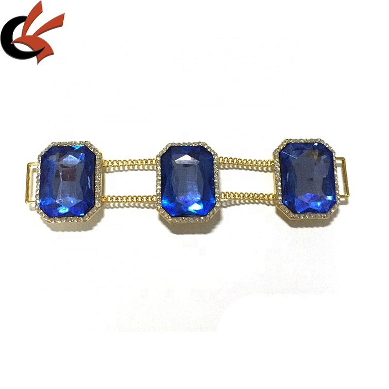 New Fashion Jewelry Metal Buckle Crystal Rhinestone Bikini Swimwear Connector For Bikini Suites