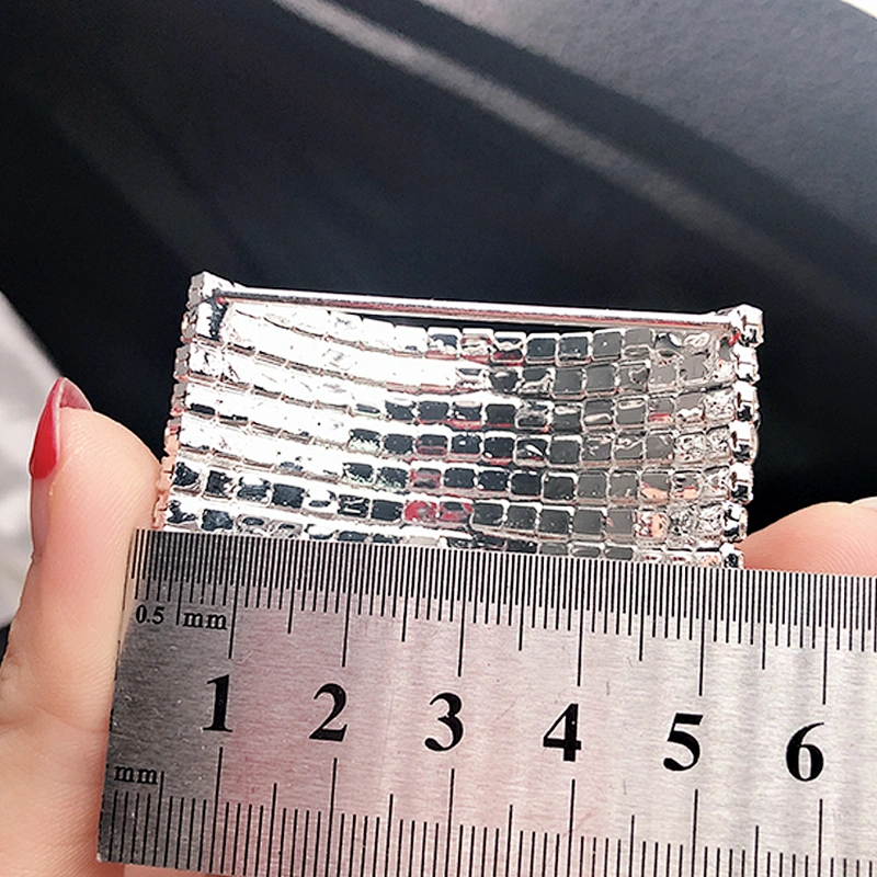 2020 Wedding Decors Diamante Invitations Rhinestone buckle For crystal Slider ribbon