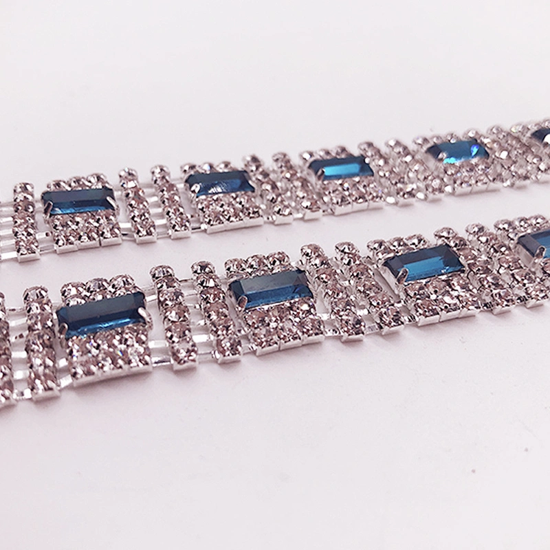 Costume jewelry Crystal Cup Rhinestone Trimming For Bridal Crystal Sash Wedding Belt