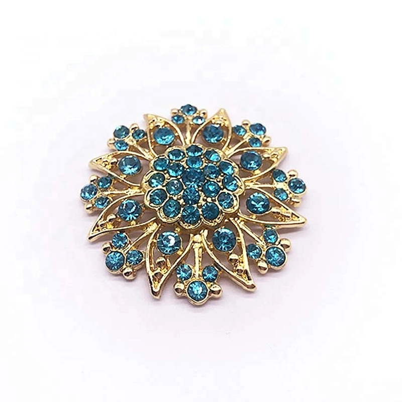 Rhinestones Decoration Vintage Crystal Rhinestone Brooch  for DIY Wedding Decoration Hair Accessories