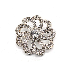 Cheap price wholesale men suit lapel broach pin decorative silver channel brooches