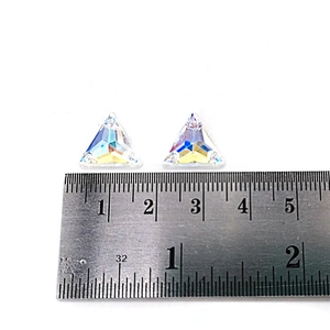 DIY Garment Accessories stone flatback triangel acrylic jewelry gem