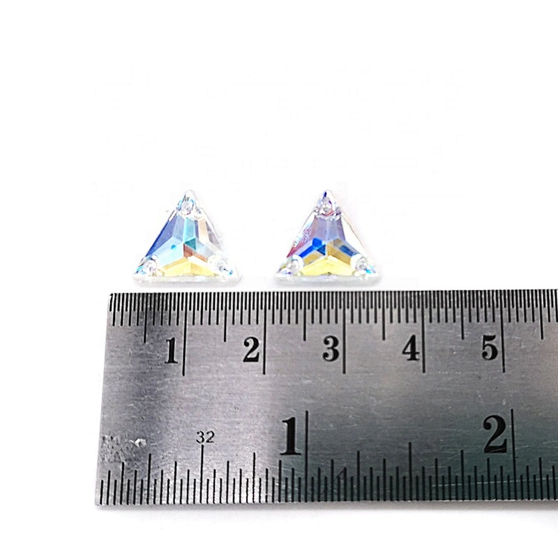 DIY Garment Accessories stone flatback triangel acrylic jewelry gem