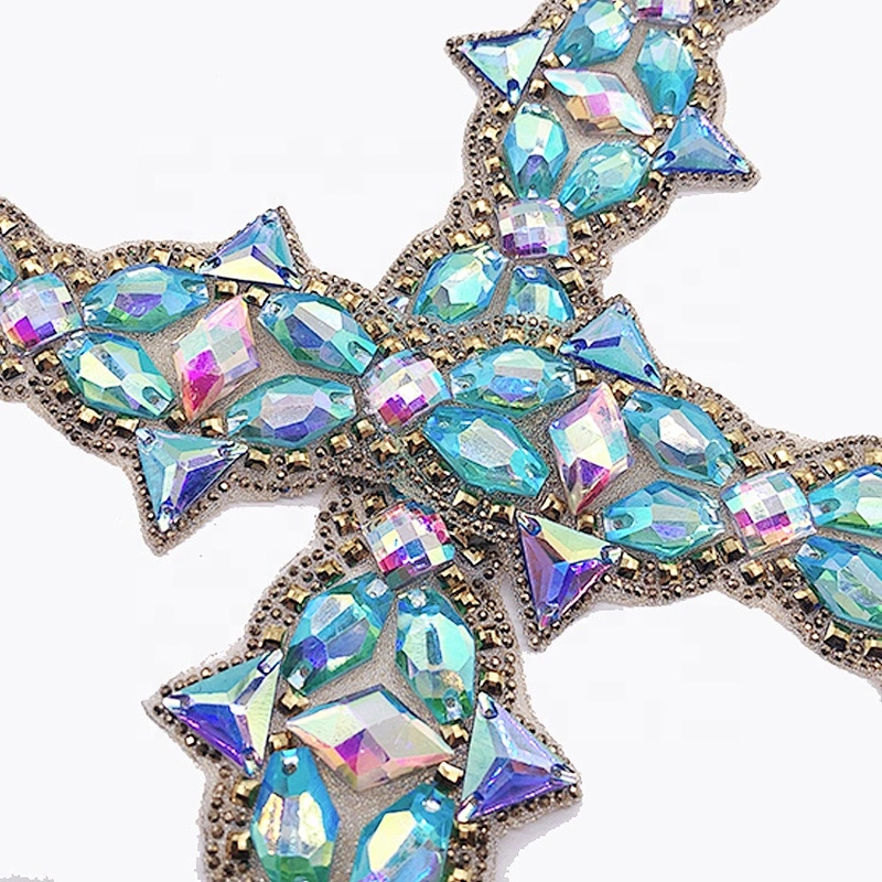 Factory Wholesale Resin Stone Hot Fix Rhinestone banding Trimming For Shoes bag and wedding dress Decoration