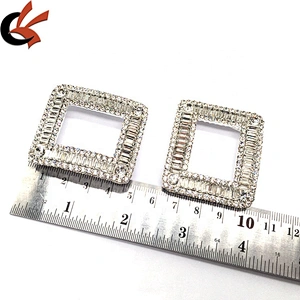 Luxury jewel shoe decoration ego wholesale shoe accessories shoes metal buckle