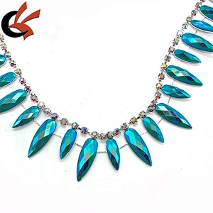 Customized Carnival trimming various colors to choose AB coating colors resin rhinestone trimming