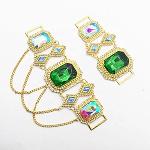 2020 Women Shiny Rhinestone Sexy Various Colours Swimwear Connector For Bikini Beauty Pageant