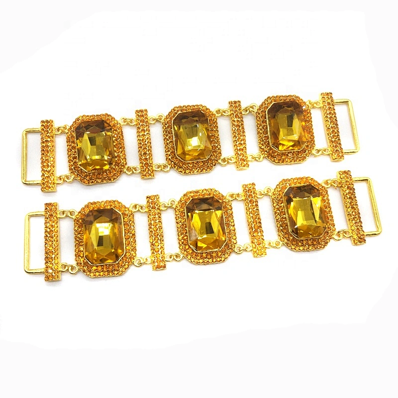 2019 new arrival fashion fancy acrylic rhinestone connector