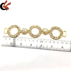 New 2020 Custom Fashion Style Costume Swimsuit Rhinestone Buckle Bikini Connector For Sell