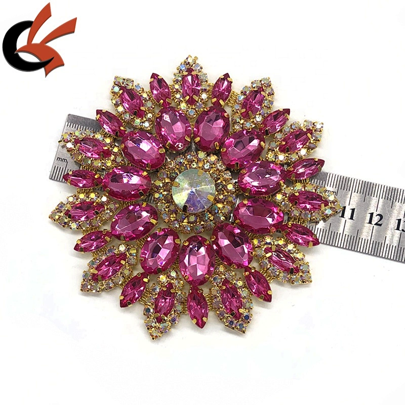 Diamante Motif Sparkling Sew On Crystal Rhinestone Applique Patch Belts Dress