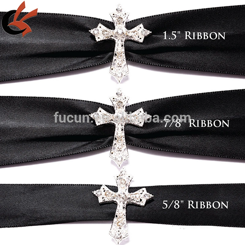 Wholesale Ex-factory Price Diamond Rhinestone Cross Buckle
