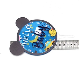 New Oh Baby Cake Topper Acrylic Baby Shower Cake Decoration
