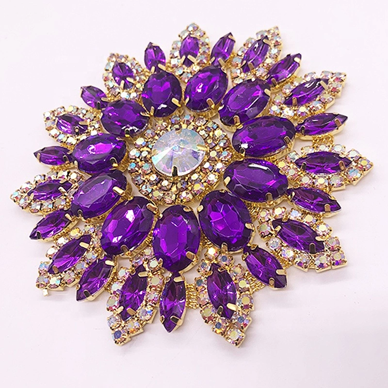fashion jewelry rhinestone corsage for women