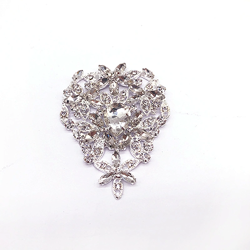 wedding rhinestone hijab pins brooch women