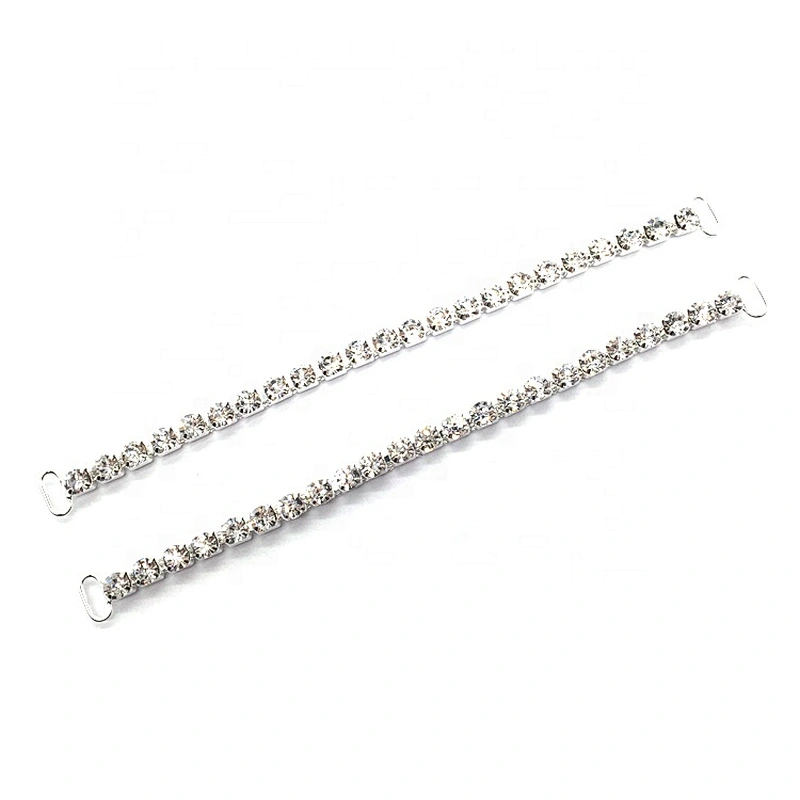 Women Sexy Bikini Accessories Single One Row SS28 Rhinestone Bikini Connector For Top and Bottom