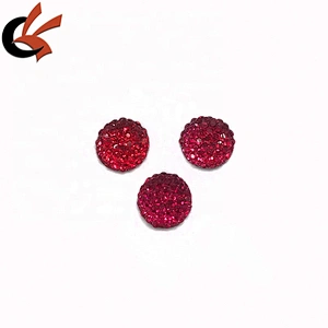 Dotted surface shinning various shape flatback resin rhinestones