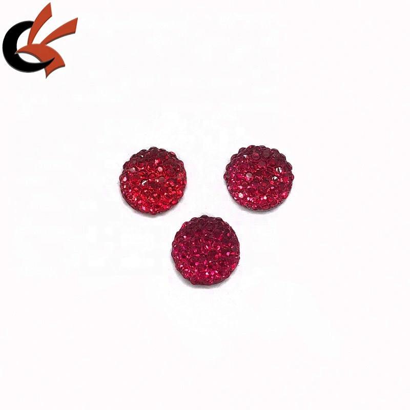 Dotted surface shinning various shape flatback resin rhinestones