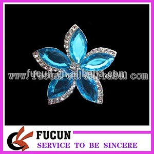 wholesale fashion crystal rhinestone star brooch embellishment for wedding invitation