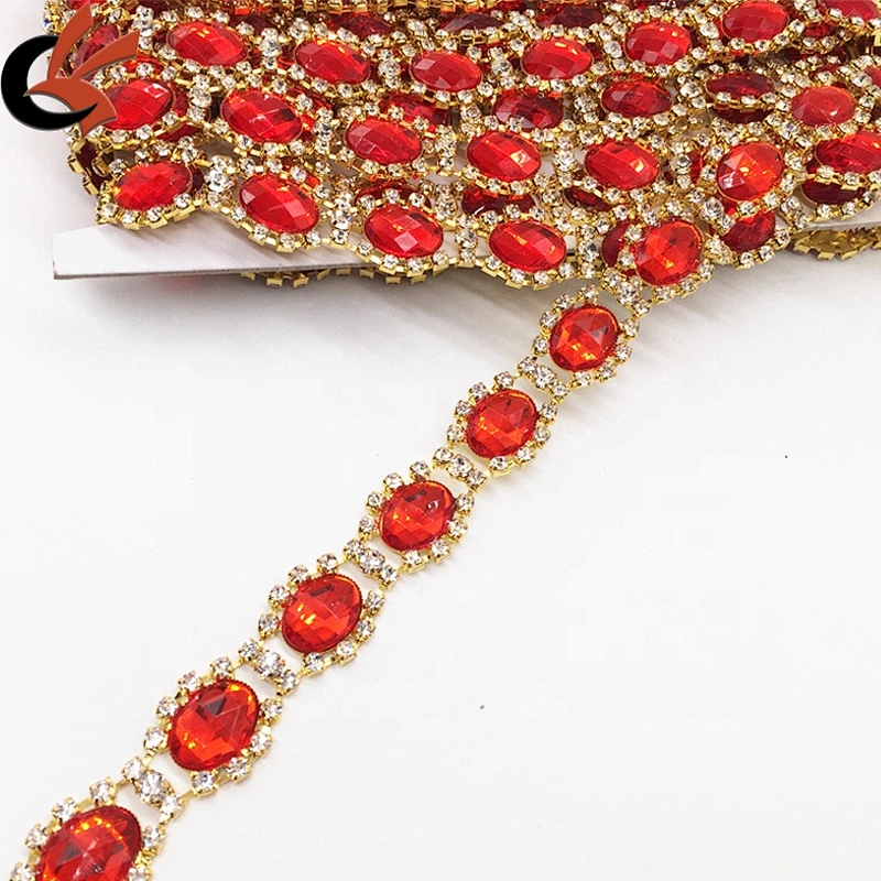 Make Fashion Couture Decorations Bridal Beaded Lace Trims Rhinestone Trimming For Garment