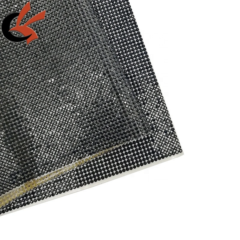 New products glass stones crystals rhinestone net mesh trimming sheet
