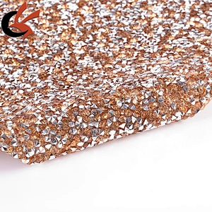 wholesale New design hot fix sticky back crystal sheet resin rhinestone mesh trimming
