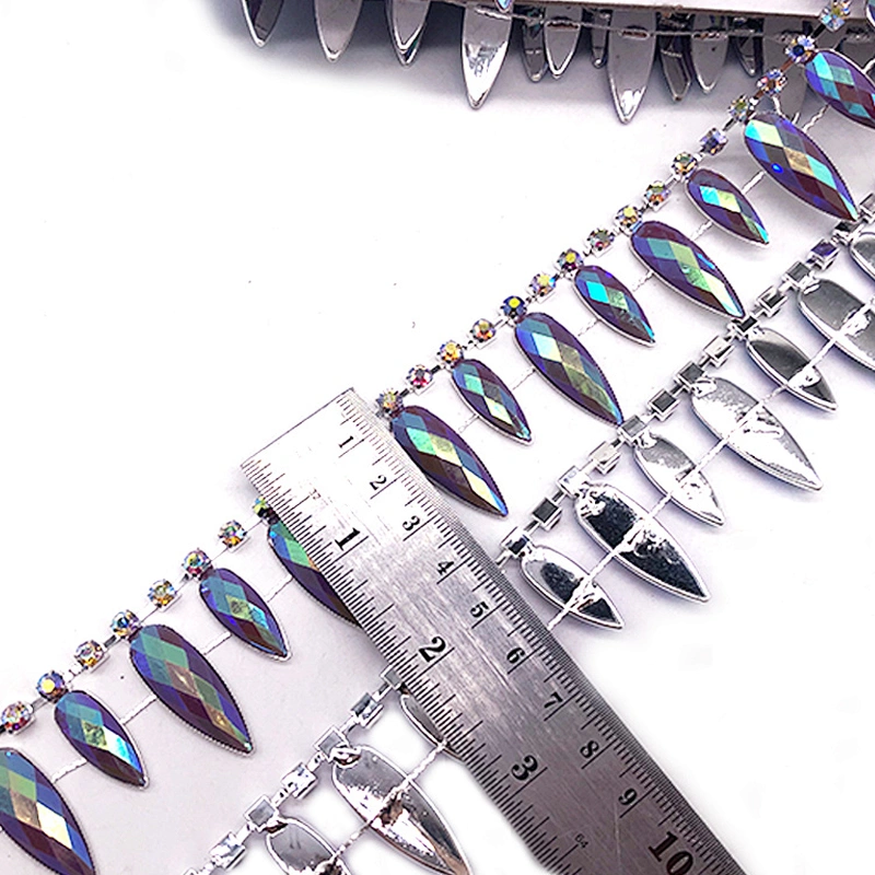 Popular style crystal trimming for bag shoes clothing decoration
