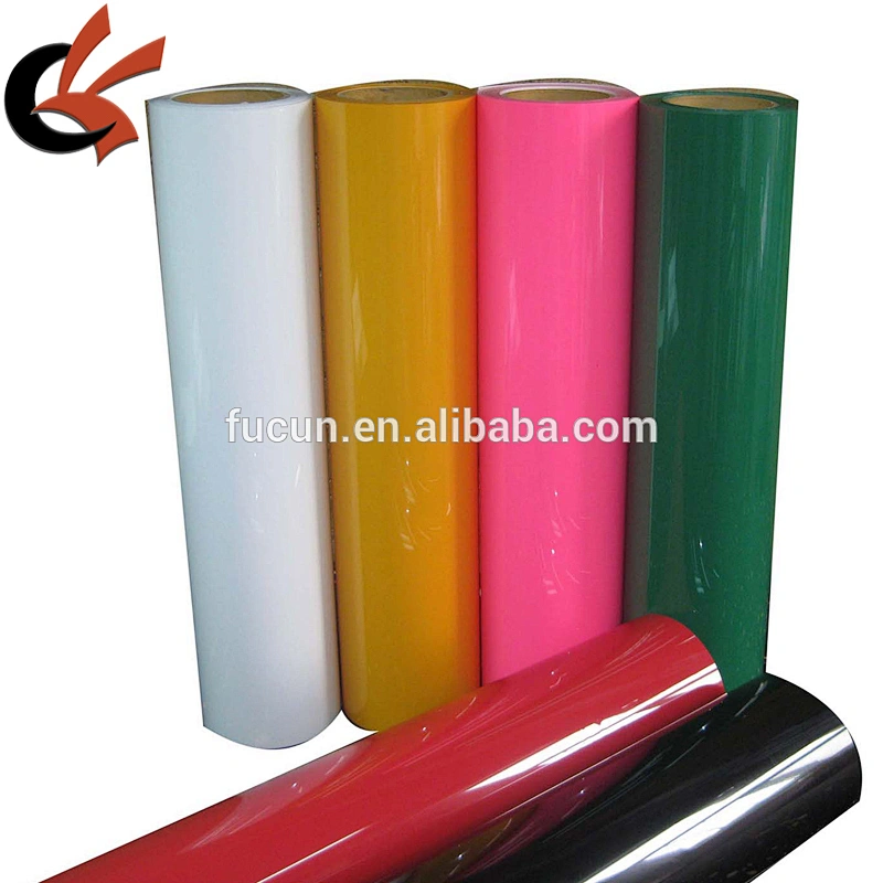 high quality T-shirt Press Vinyl PU heat transfer film rolls