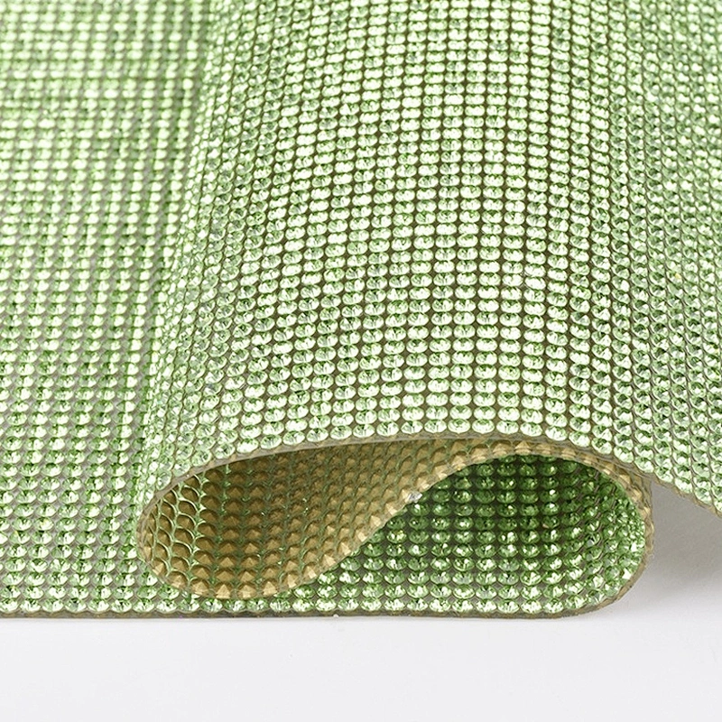 Hot sell 2mm crystal adhesion glue hotfix rhinestone sheets for clothes dance party dress