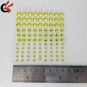 wholesale three size round adhesive gems decorative crystal acrylic sticker