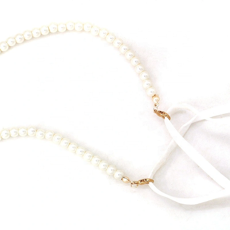pearl chain sunglasses hanging neck strap face masking lanyard & chain