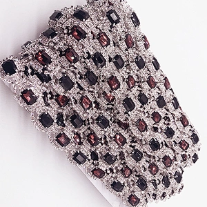2021 Newest Cheap Ornate Rhinestone Chain trim