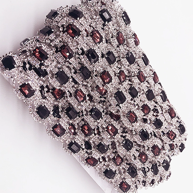 2021 Newest Cheap Ornate Rhinestone Chain trim