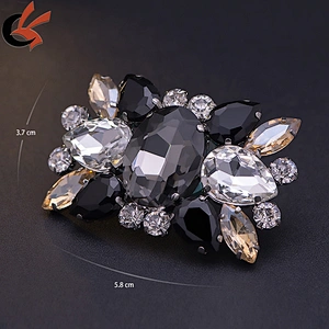 2019 crystal rhinestone wedding shoe clip jewel clip for shoe,heels