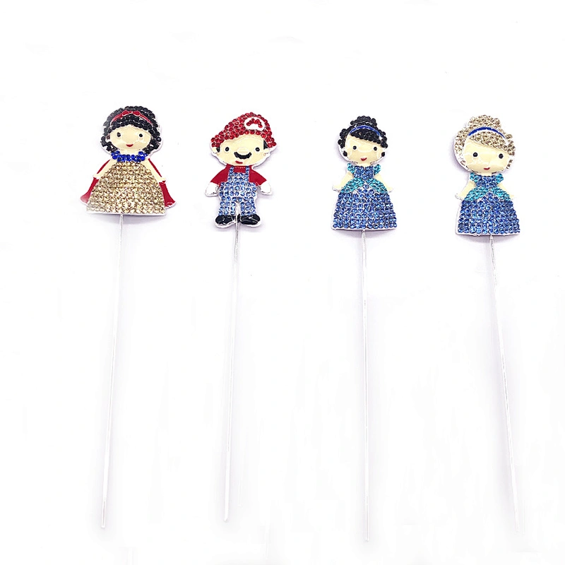 Cute Cartoon design cake accessories cake topper for Child birthday party decoration