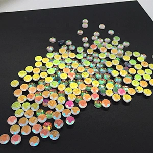 DMC Quality Hot-fix Rhinestone Flatback Crystal Glass Iron On Crystal TRA HFT Rhinestone For Garments Gem