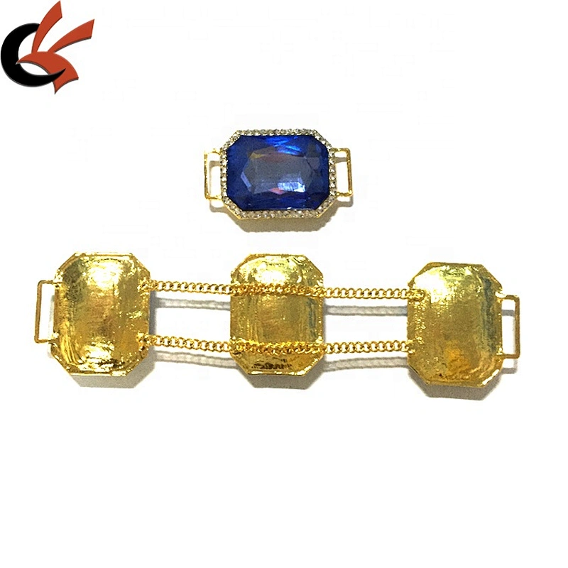 New Fashion Jewelry Metal Buckle Crystal Rhinestone Bikini Swimwear Connector For Bikini Suites